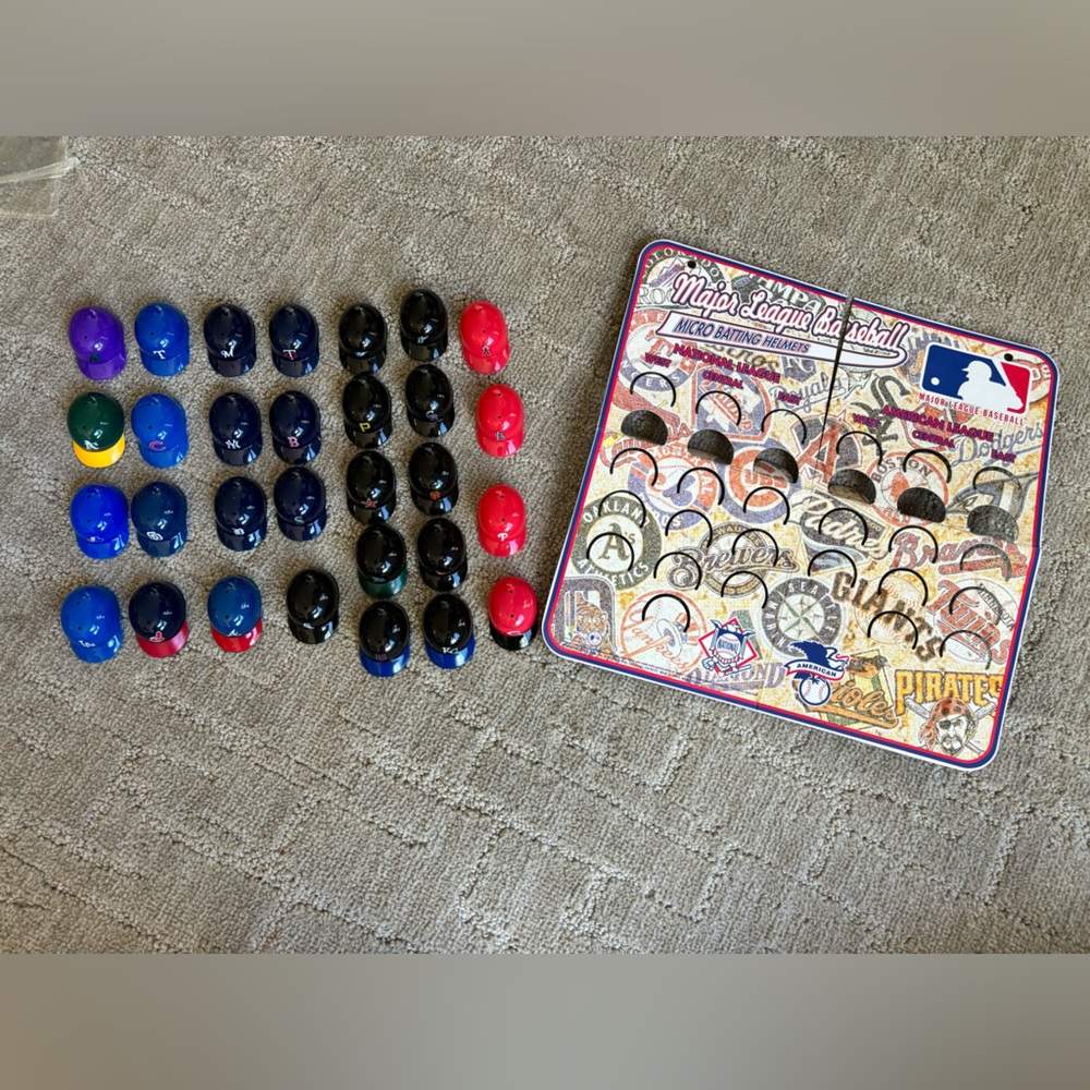 Mini MLB Batting Helmets COLLECTIBLE